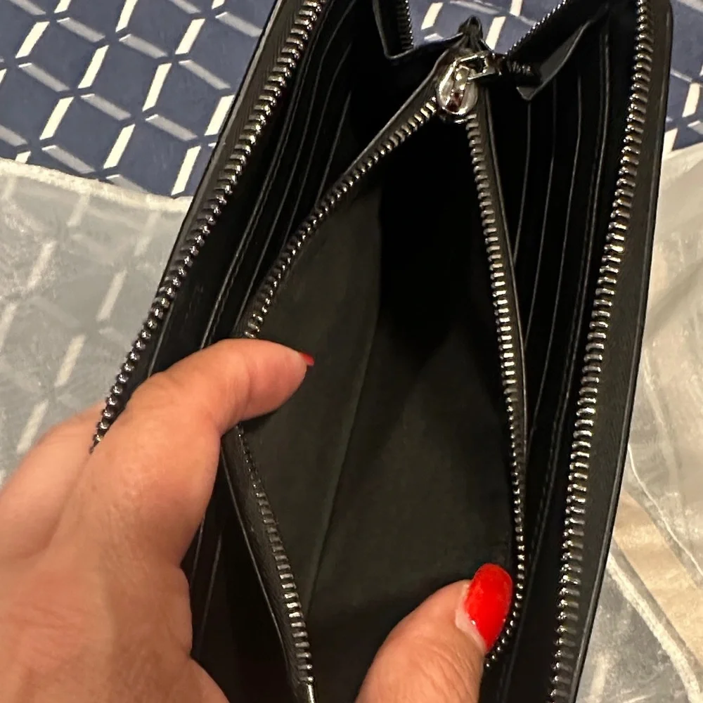 Dior Black Leather Wallet